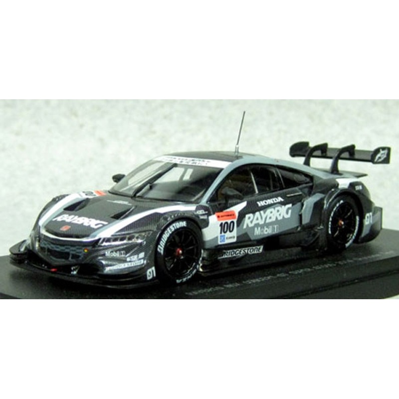 Ebbro 45091 RAYBRIG NSX CONCEPT-GT SGT500 2014 Okayama Test No.100 1/43 Scale