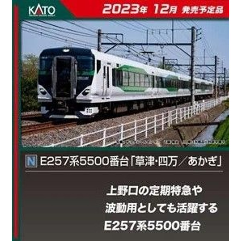 Kato 10-1884 Series E257-5500 ‘Kusatsu/Shiman/Akagi’ 5 Cars Set (N scale)