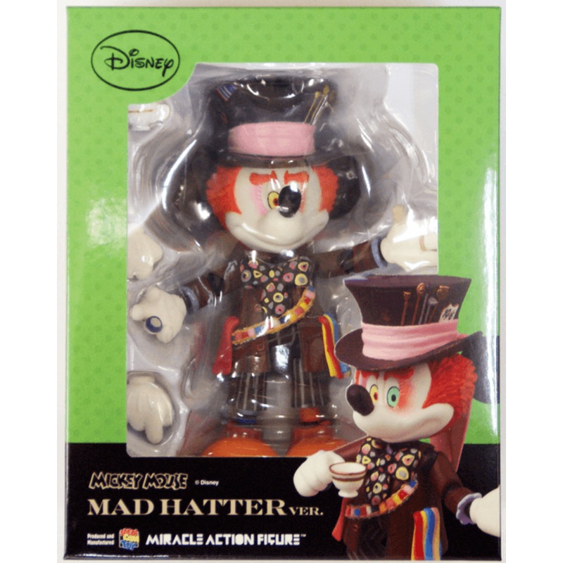 Medicom MAF-50 Miracle Action Figure Disney Mickey Mouse Mad Hatter Version