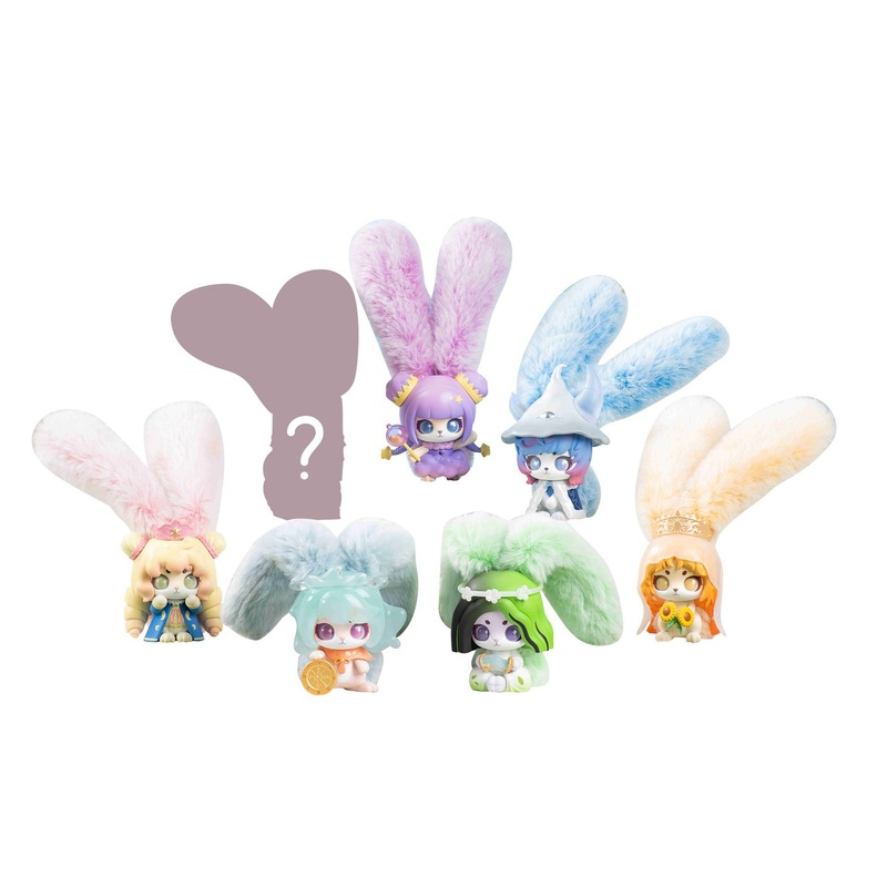 Plum Cup Rabbit – Dreamland Journey 6pcs Box (Awake Toys)