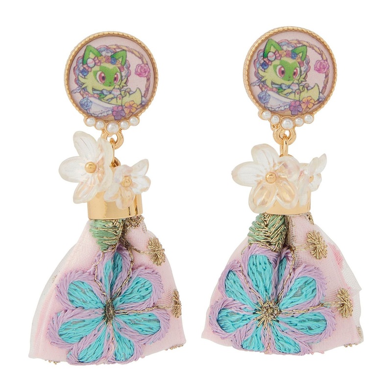 Pokemon Center Original Earrings Pokemon Botanical Easter Accessories