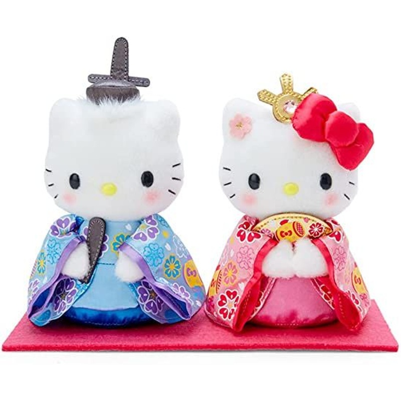 Sanrio Plush Doll Set Hello Kitty & Dear Daniel – Hinamatsuri (DollEEs Festival)
