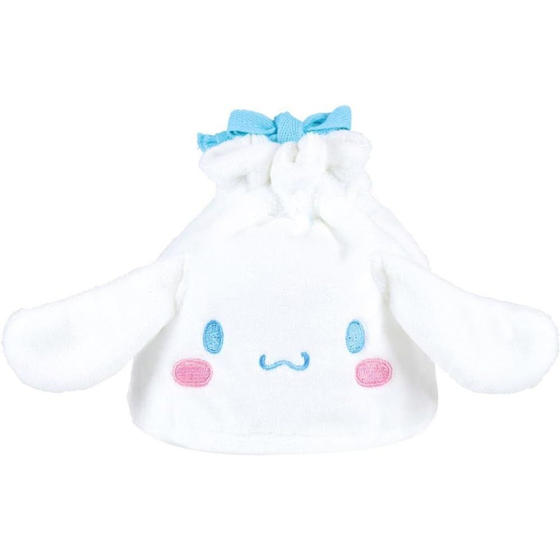 T’s Factory T’s Factory Sanrio Town Attached Mascot Drawstring Pouch Cinnamoroll