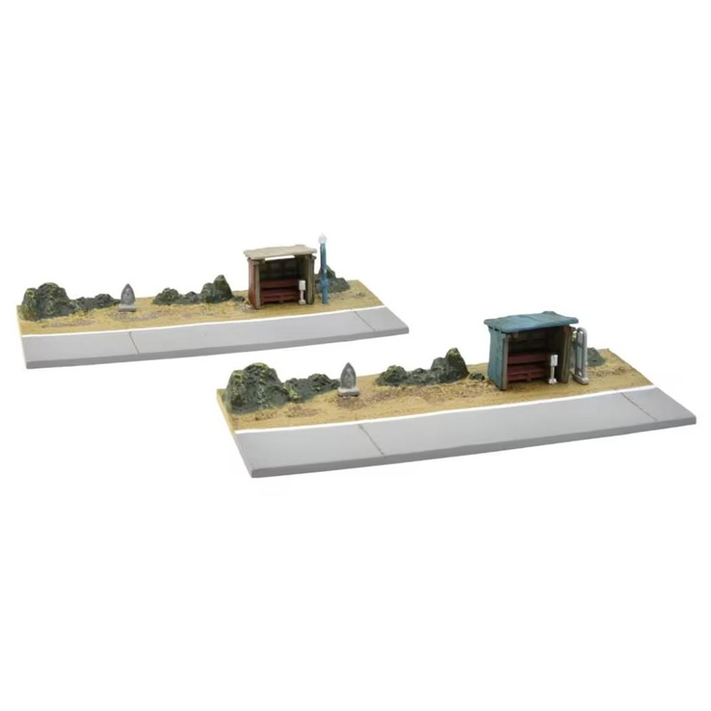 Tomytec (Komono 008-5) Bus Stop B5 (N scale)