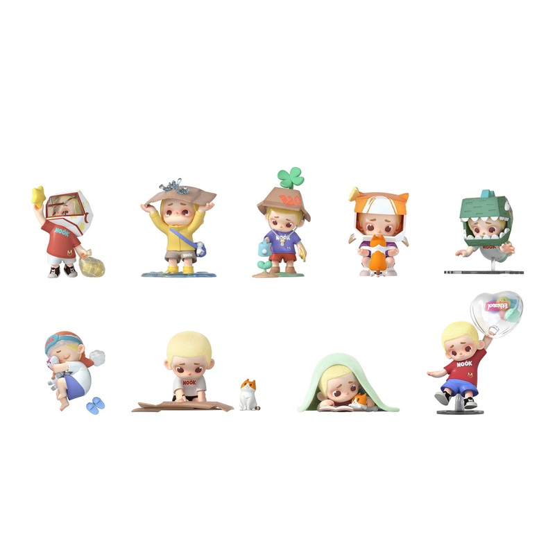 52Toys Blind Box Nook Series Nook The Kid Box 8 Piece Box