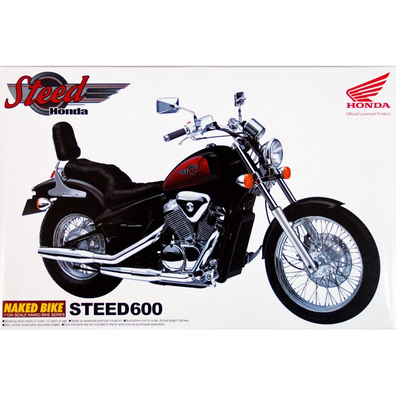 Aoshima Naked Bike 17 42489 Honda Steed 600 1/12 Scale Kit