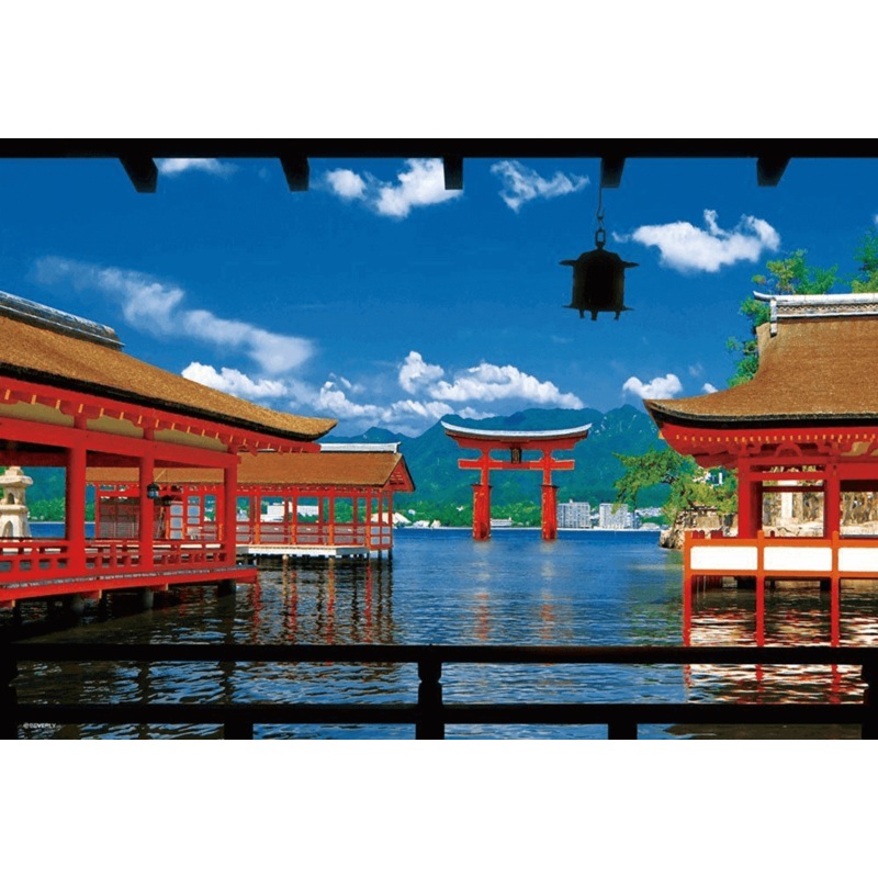 Beverly Jigsaw Puzzle 33-124 Japanese Scenery Itsukushima Shrine (300 Pieces)