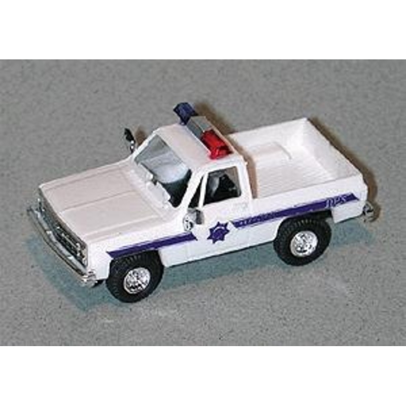 Chevy Pick Up Arizona Highway Patrol White & Blue Stripe