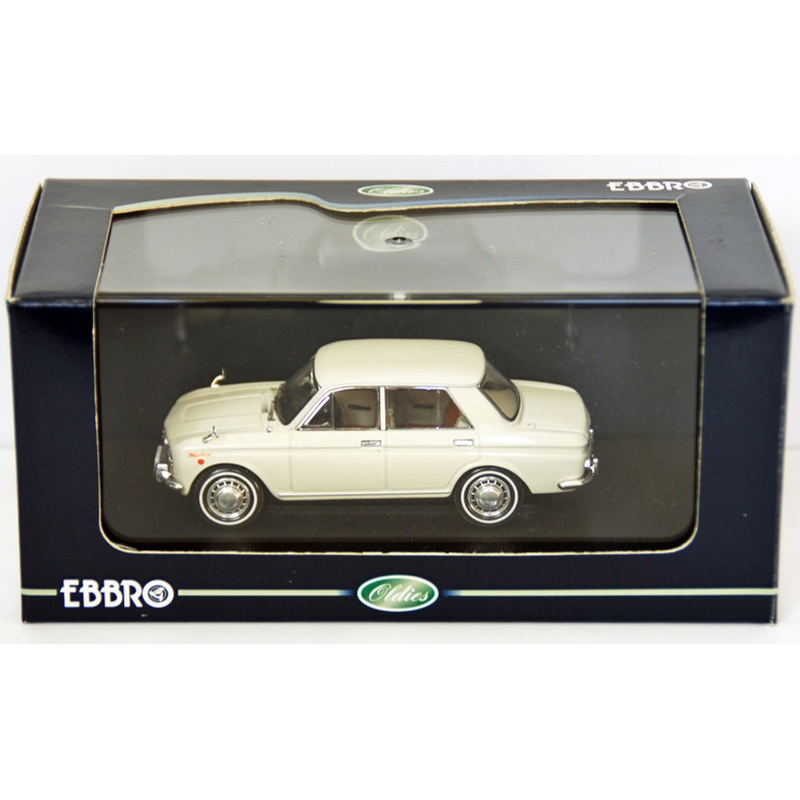Ebbro 43641 NISSAN BLUEBIRD 410 1964 White 1/43 Scale