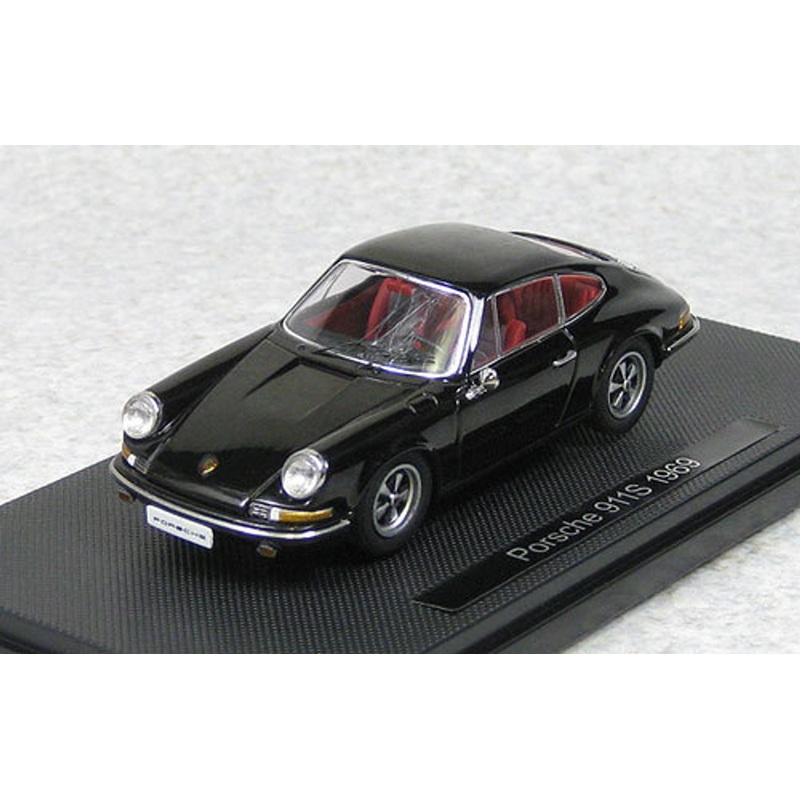 Ebbro 44794 Porsche 911S 1969 Black 1/43 Scale