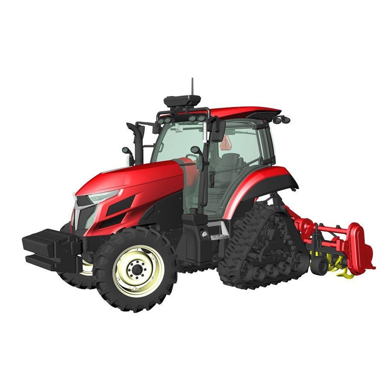 Hasegawa 1/35 Yanmar Tractor YT5113A Robot Tractor Delta Crawler / Rotary Type Plastic Model