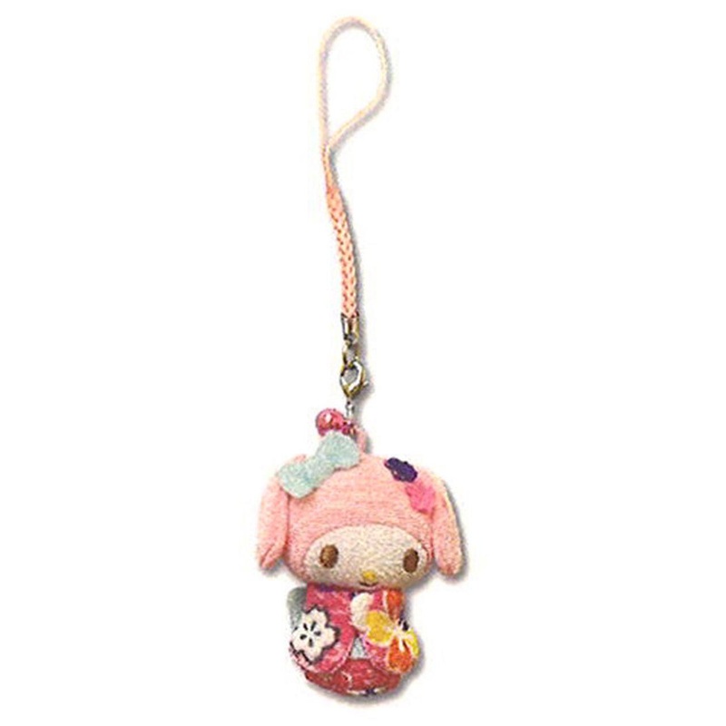 Sanrio C Kimono Mascot Netsuke My Melody