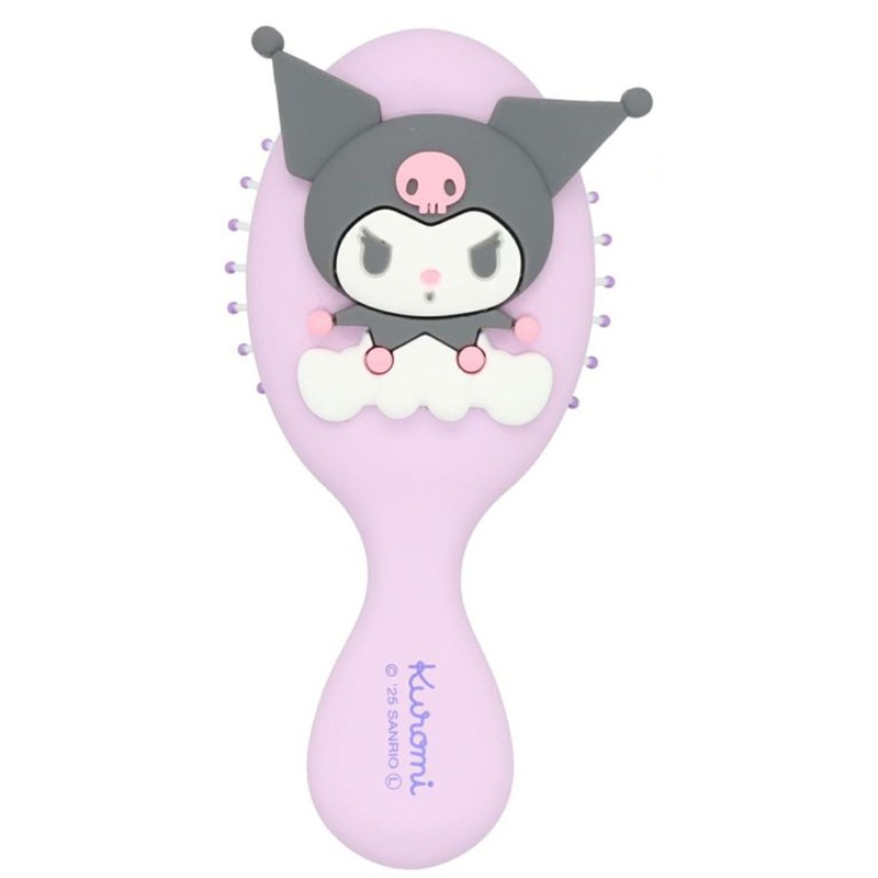 Shobido Sanrio Characters Mini Hairbrush Kuromi