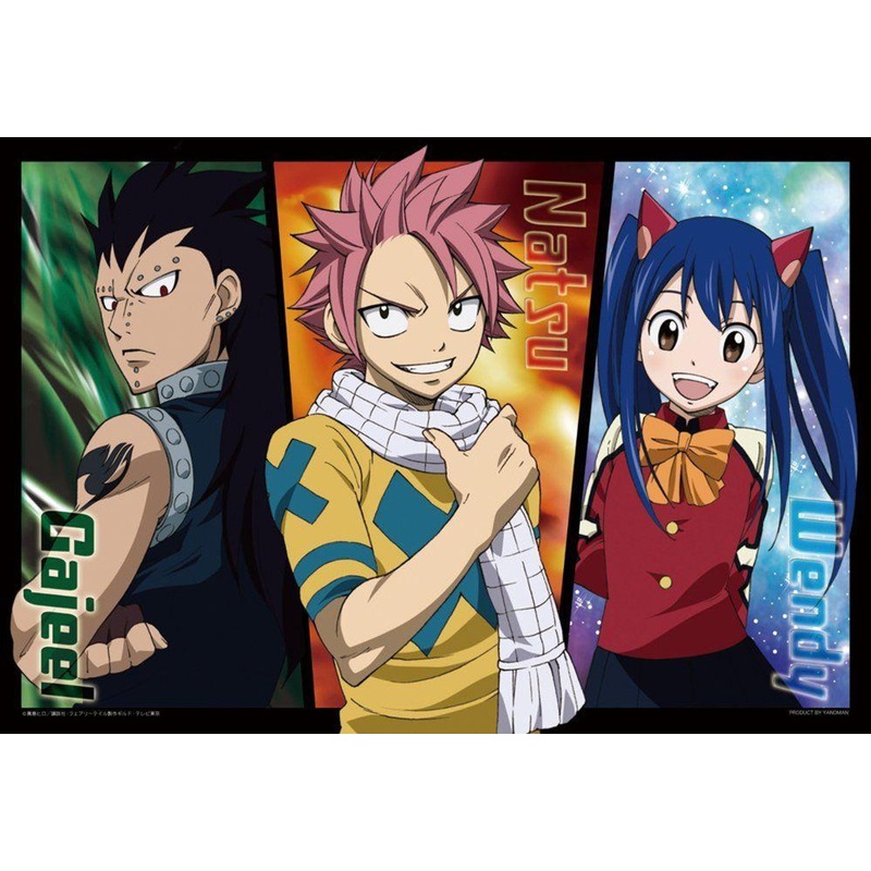 Yanoman No.35-10 Jigsaw Puzzle Fairy Tail Dragon Slayers (500 Pieces)