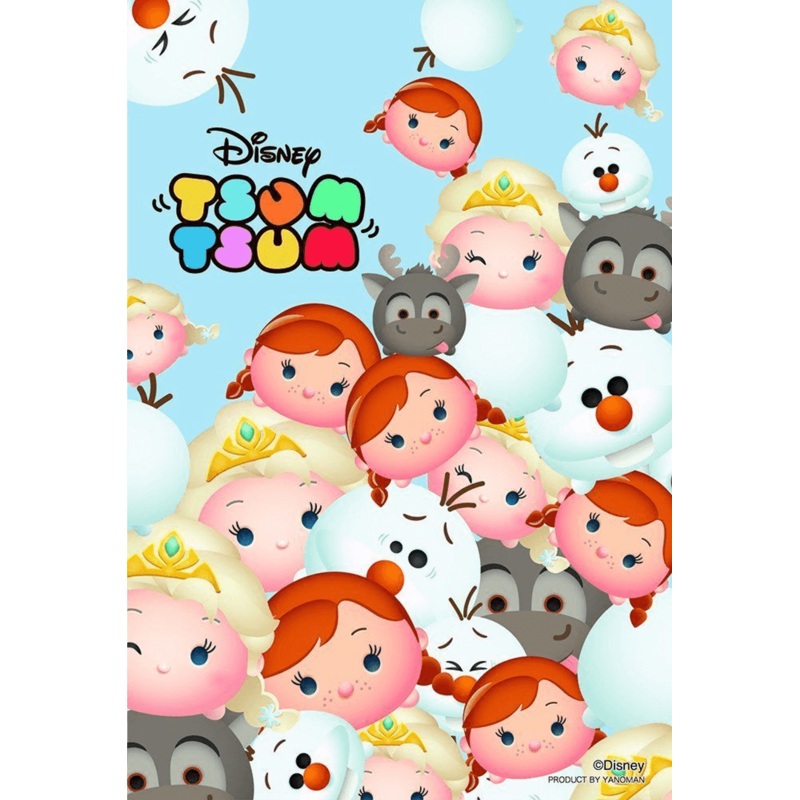 Yanoman Prism Art Jigsaw Petit Puzzle 97-76 Disney Tsum Tsum Frozen (70 Pieces)