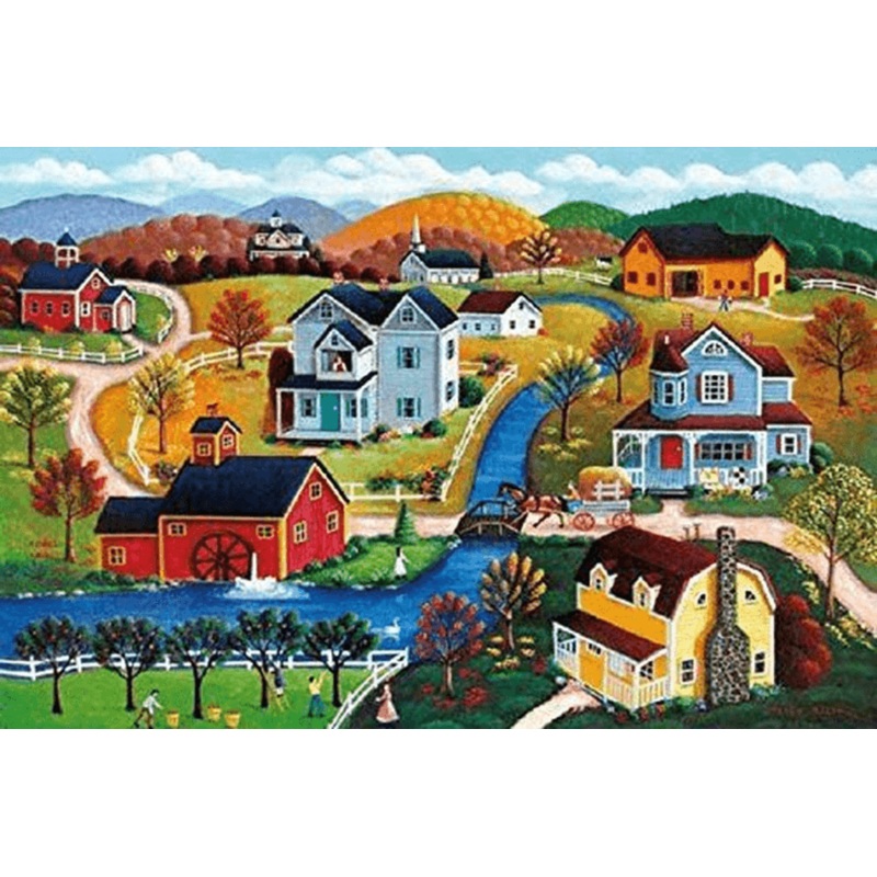 APPLEOne Jigsaw Puzzle 1000-776 Steven Klein Apple Orchard (1000 Pieces)