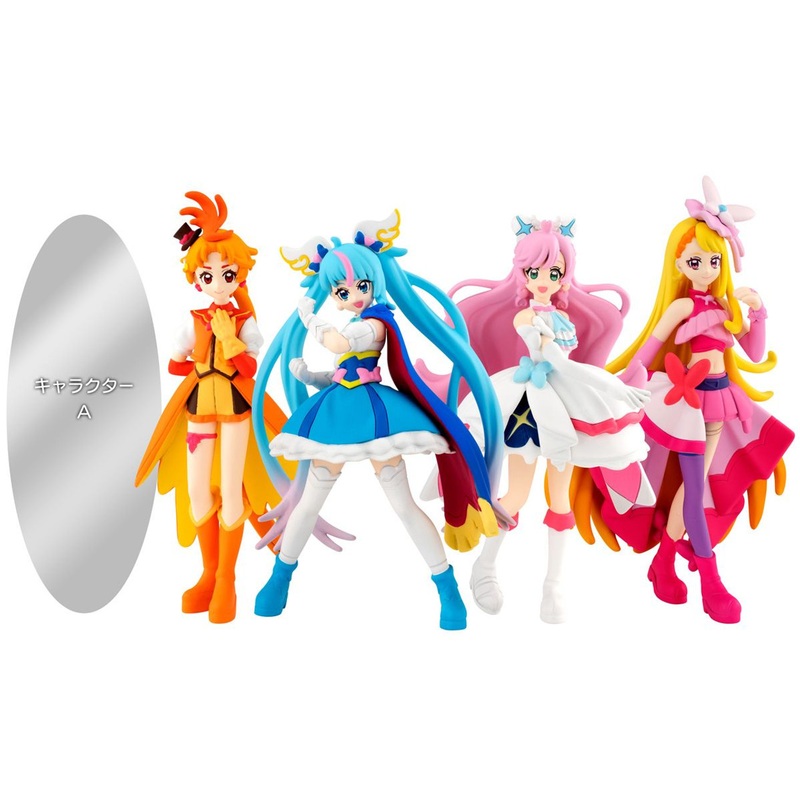 Bandai Candy Soaring Sky! Pretty Cure Cutie Figure Collection 10pcs Complete Box
