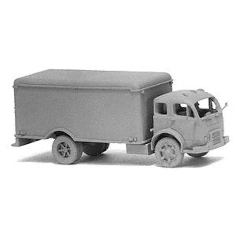 Cabover w/Refrigerated City Delivery Body (Unpainted Metal Kit)
