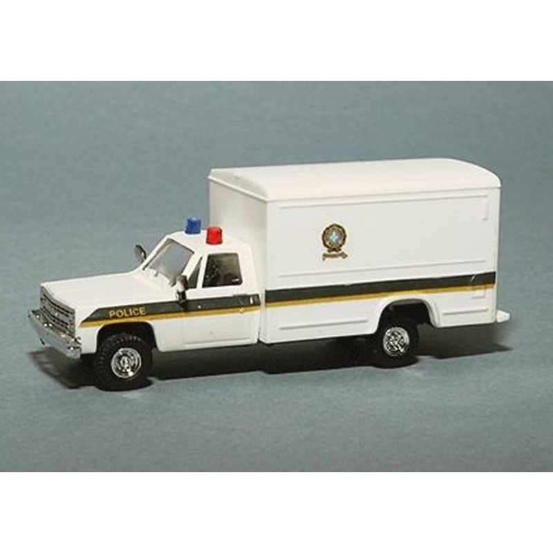 Chevrolet Pick Up w/Box Body Quebec Police Dept. White
