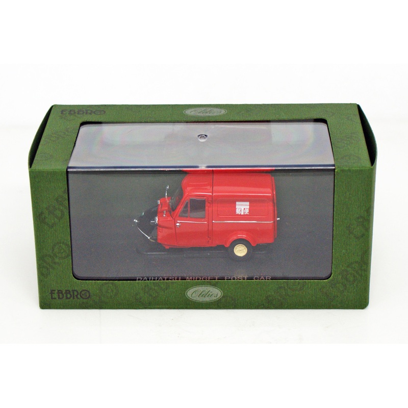 Ebbro 44215 Daihatsu Midget Post Car 1961 (Red) 1/43 Scale