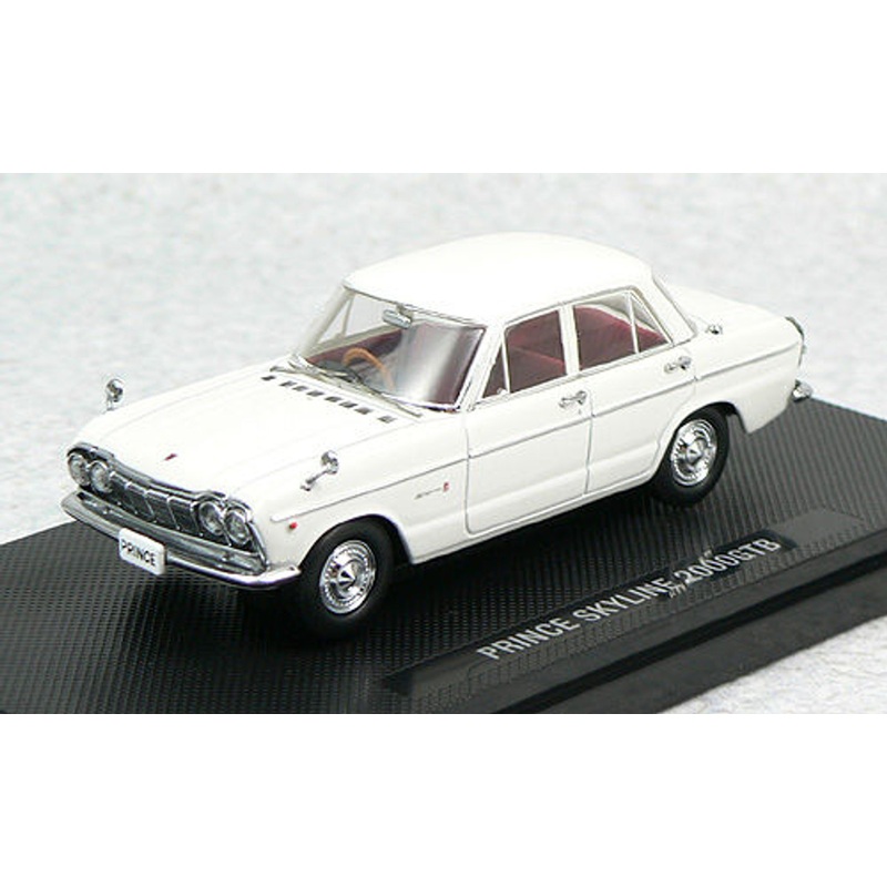 Ebbro 44236 PRINCE SKYLINE 2000GTB 1966 White 1/43 Scale