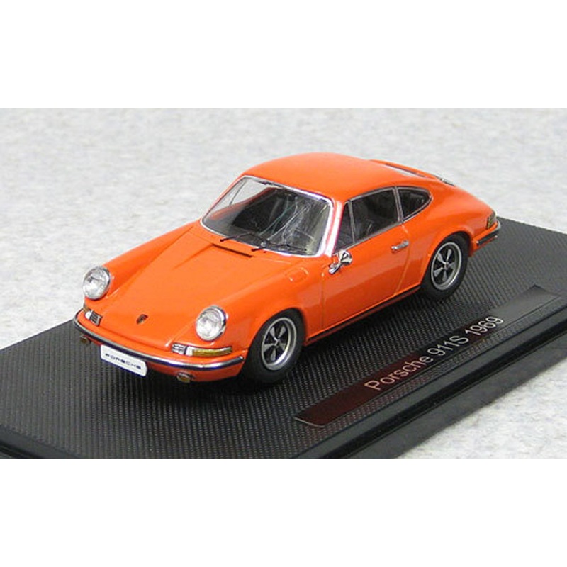 Ebbro 44796 Porsche 911S 1969 Orange 1/43 Scale