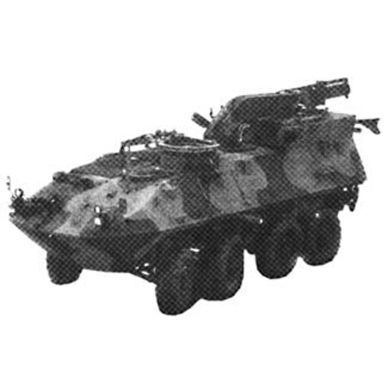 LAV R Armored Recovery Vehicle W B oom Crane Green