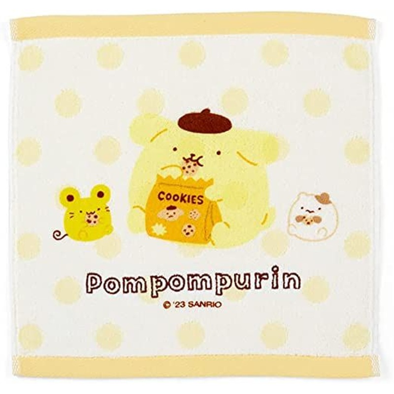 Sanrio Mini Towel Pom Pom Purin with Muffin and Scone