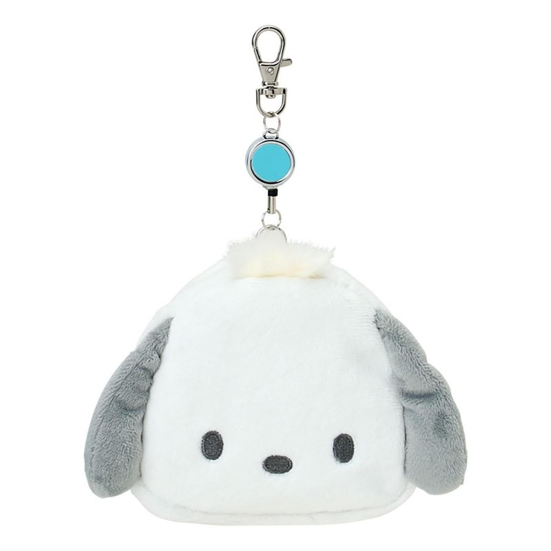 Sanrio Pochacco Face-Shaped Pass Case & Pouch