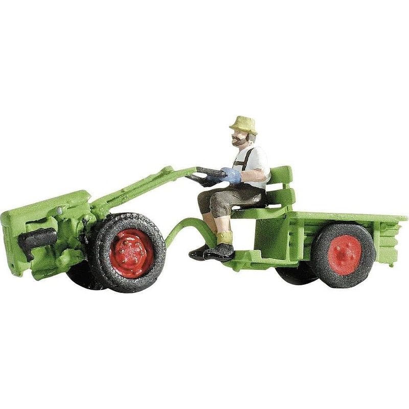 2-Wheel Tractor with Trailer & Driver