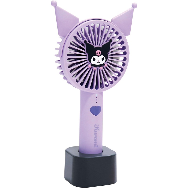 J’s Planning Sanrio Ear-Attached Stand Fan Kuromi