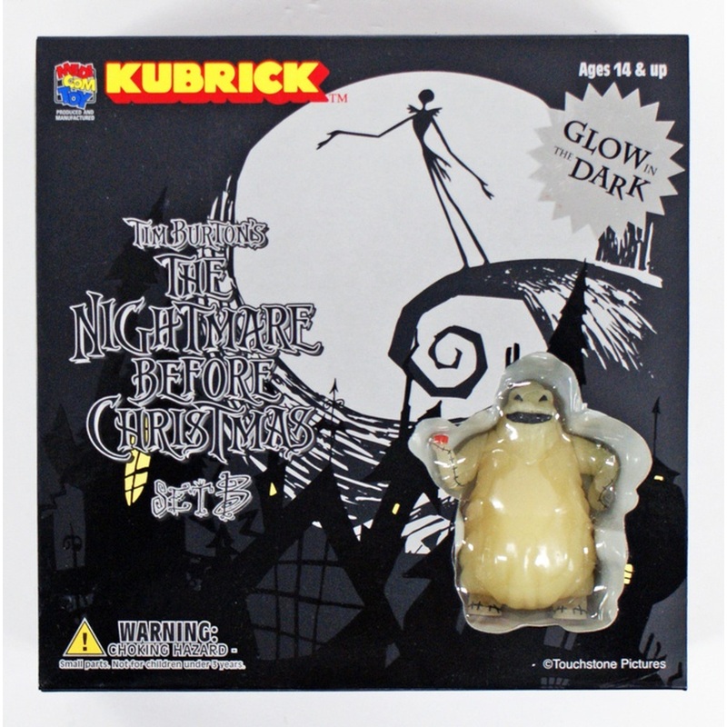 Medicom KUBRICK-119 Kubrick Nightmare Before Christmas Glow In the Dark Set B