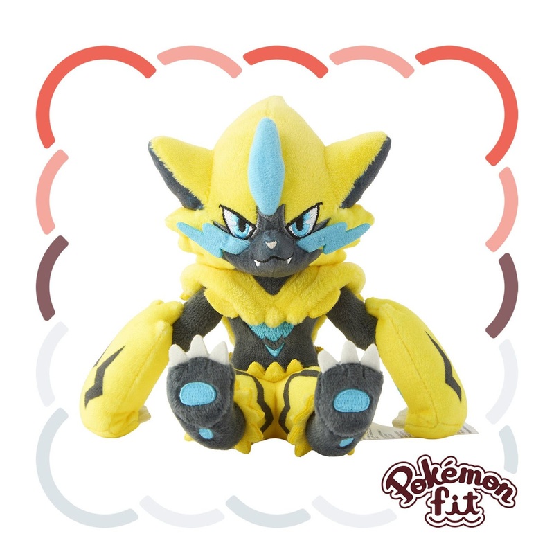 Pokemon Center Original 807 Plush Pokemon Fit Zeraora