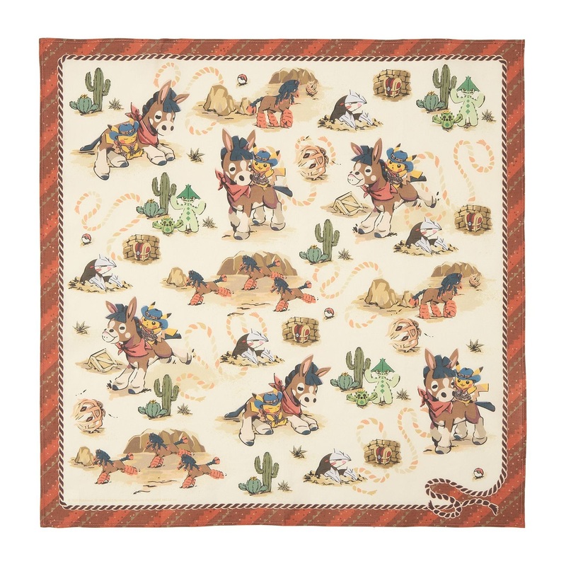 Pokemon Center Original Bandana Run Run! Desert