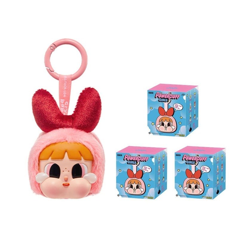 POP-MART Crybaby Powerpuff Girls Series-Vinyl Face Plush (6 BOX RANDOM)