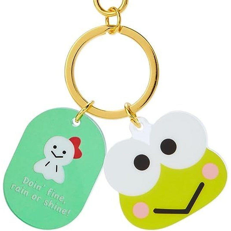 Sanrio Acrylic Face Shaped Keychain – KeroKeroKeroppi