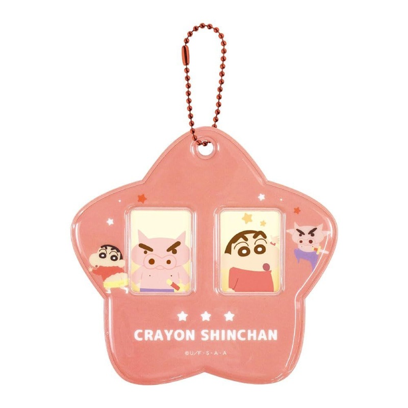 T’s Factory Crayon Shin-chan 2-Photo Holder Shinchan & Buriburizaemon