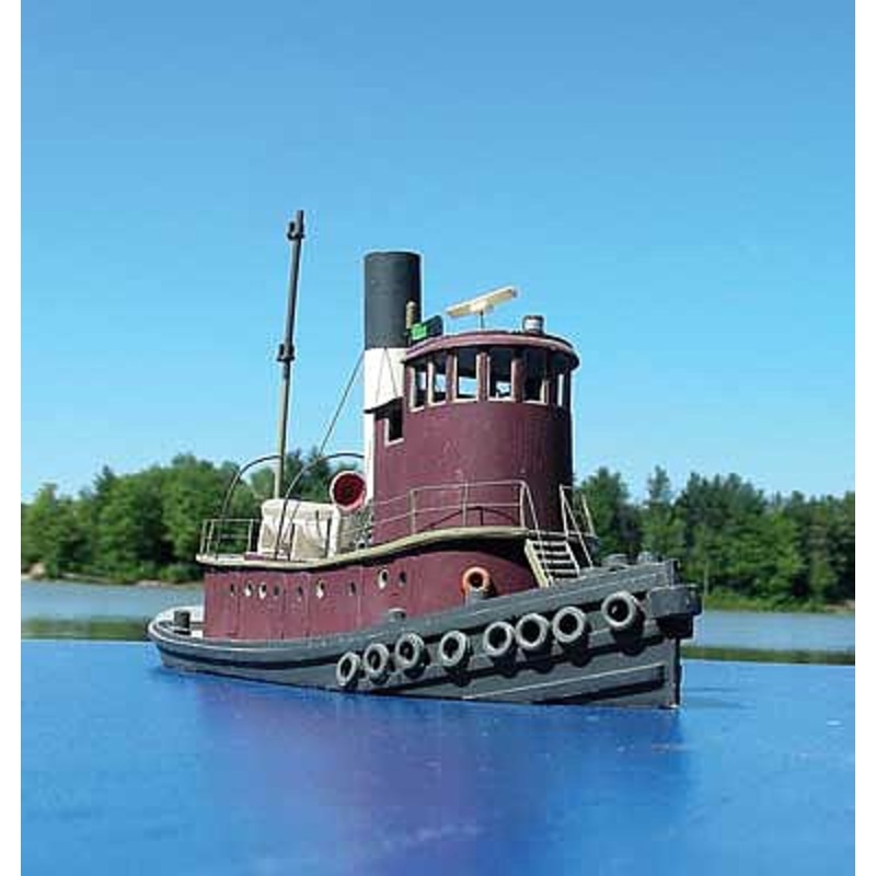 81′ Railroad Tug Boat Resin Kit Unpainted
