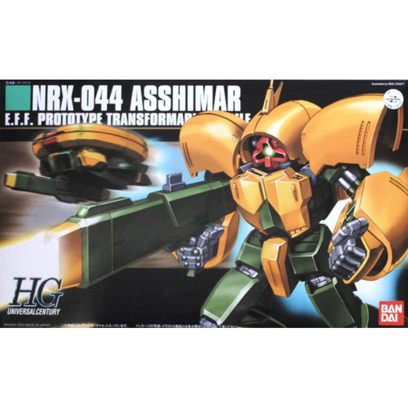Bandai HGUC 054 Gundam NRX-044 ASSHIMAR 1/144 Scale Kit