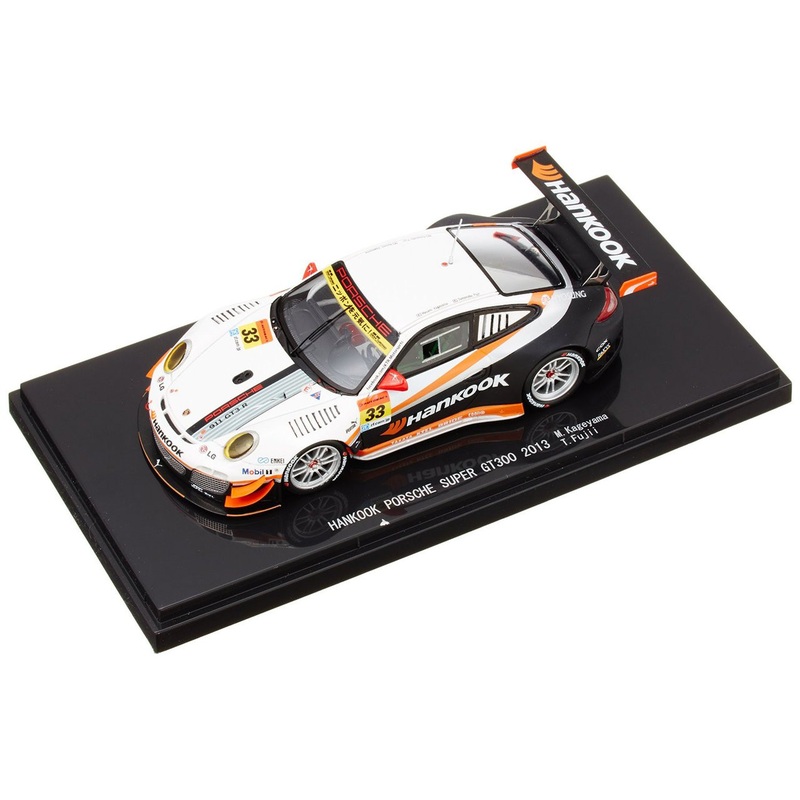 Ebbro 44935 HANKOOK Porsche Super GT300 2013 No.33 White 1/43 Scale