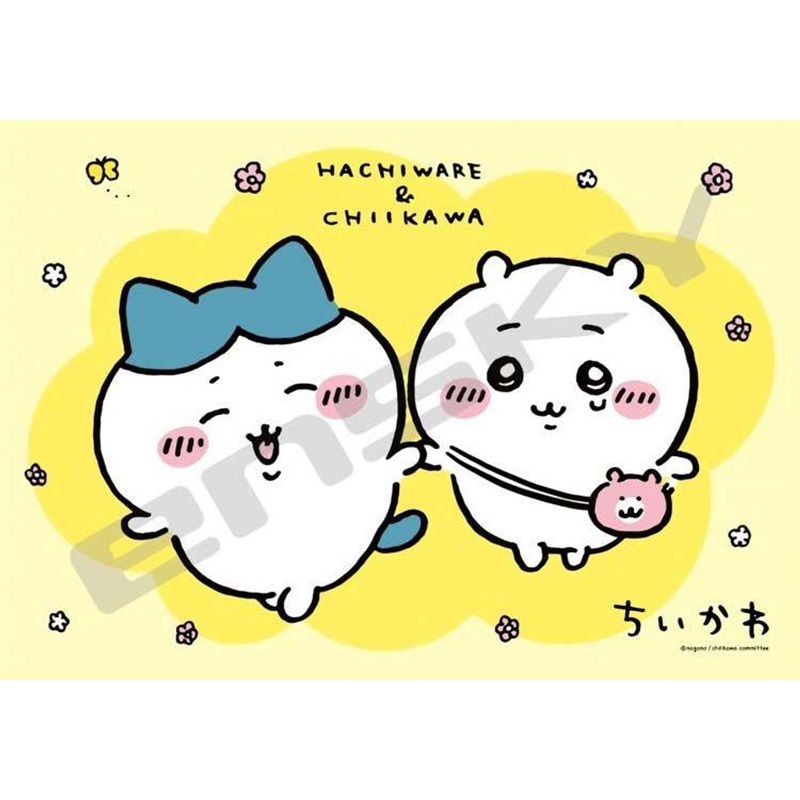 Ensky 56-L03 Jigsaw Puzzle Chiikawa Nakayoshi Koyoshi (56 Pieces)