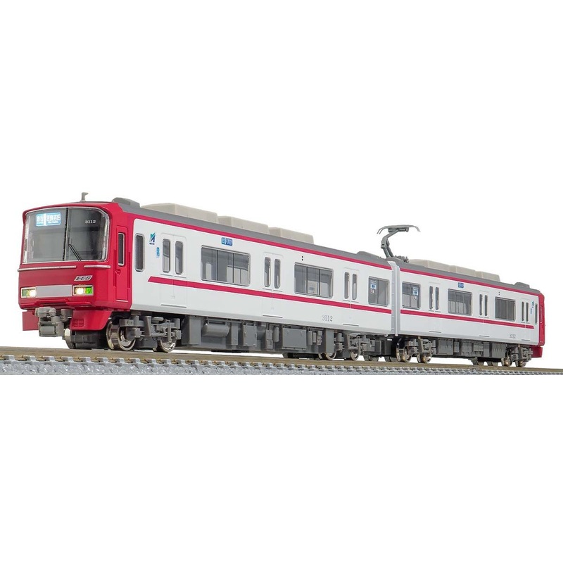 Greenmax 31720 Meitetsu Series 3100 2nd Edition (New Painting/3112 Configuration) 2 Cars Set (N scale)