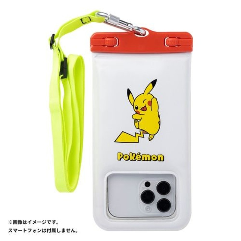 Pokemon Center Original DIVAID Floating Waterproof Case Wide Size (Pikachu)