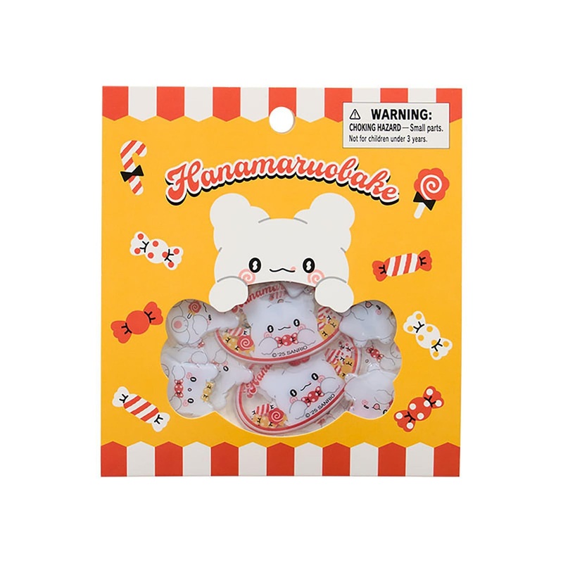 Sanrio Other Seal Set (Loving Sweet Things) Hanamaru Ghost PVC