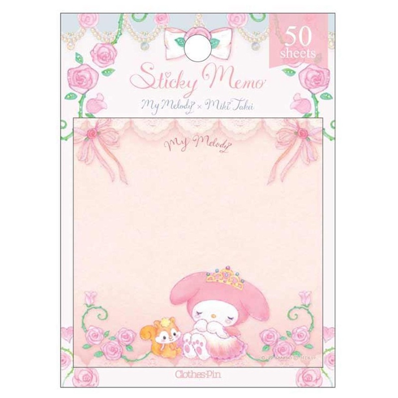 Sanrio x Miki Takei – Sticky Notes – Fairytale Princess