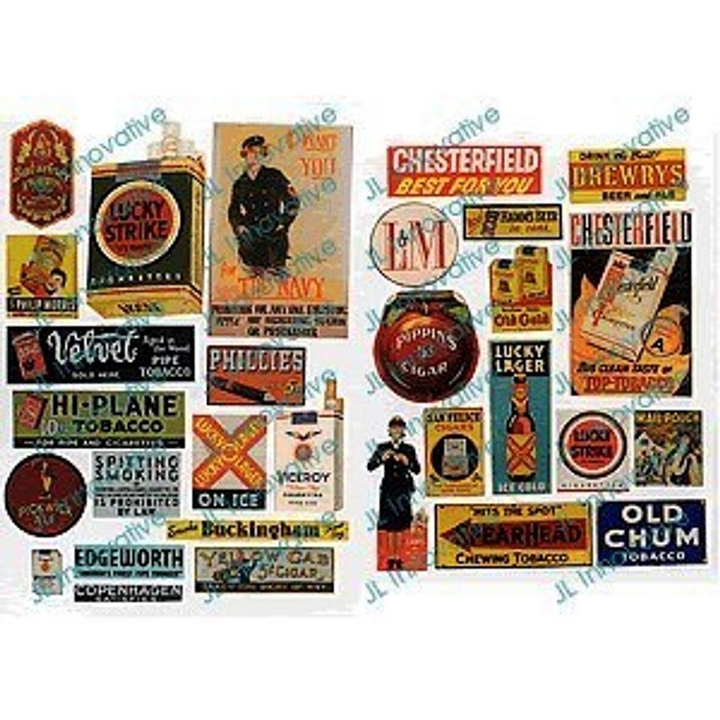 Vintage Tobbacco/Cigar/Beer Signs