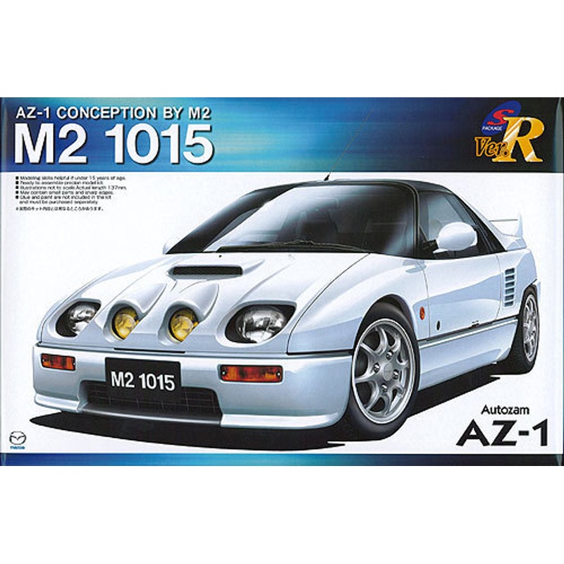 Aoshima 49853 Autozam AZ-1 M2 1015 (AZ-1 Conception by M2) 1/24 Scale Kit