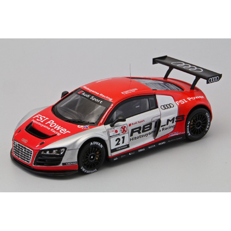 Ebbro 44630 HITOTSUYAMA RACING Audi R8 LMS 2011 (Resin Model) 1/43 Scale