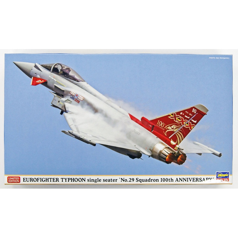 Hasegawa 02194 Eurofighter Typhoon Single-seat Type 29th Squadron 1/72 Scale