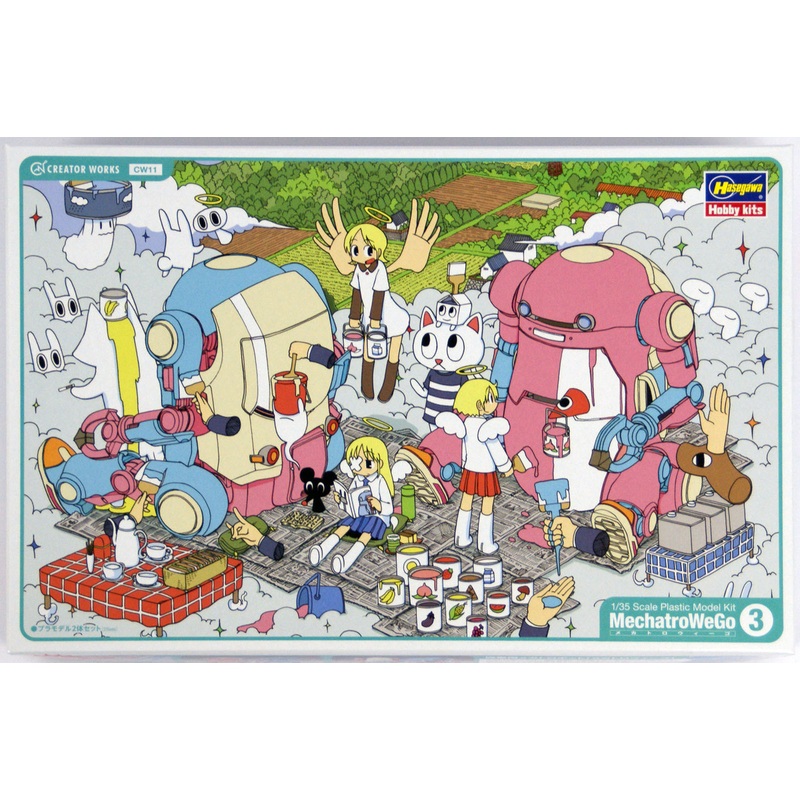 Hasegawa CW11 MechatroWeGo No. 3 Blue & Pink 1/35 Scale Kit